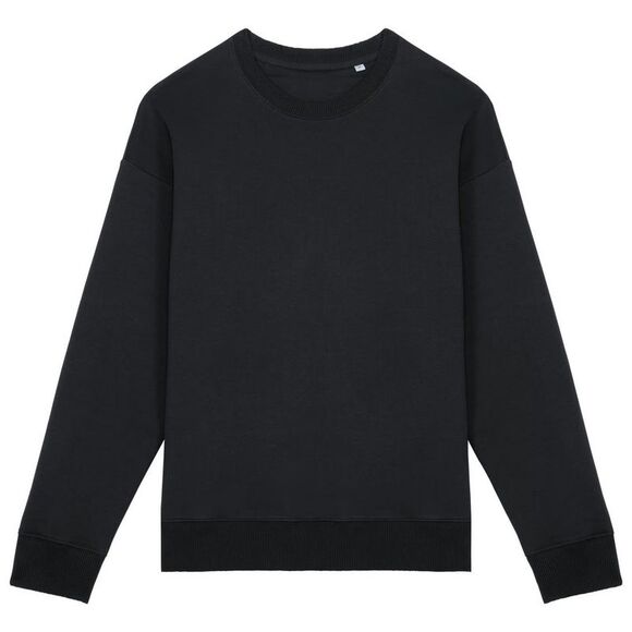 Native Spirit Unisex Adult Oversized Sweatshirt / Black/Black